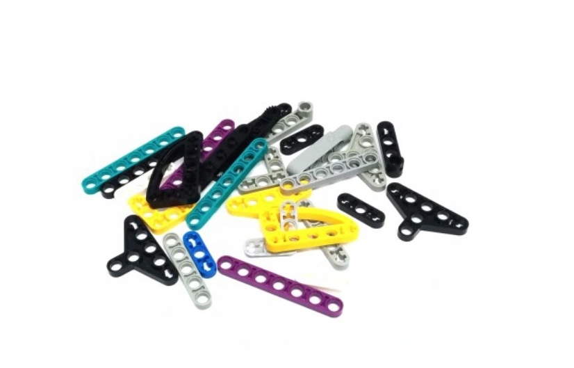 012E. Lego technic belki płaskie Mix 20g 1 3e904a1b5b110ec1605fac923f90e1f4