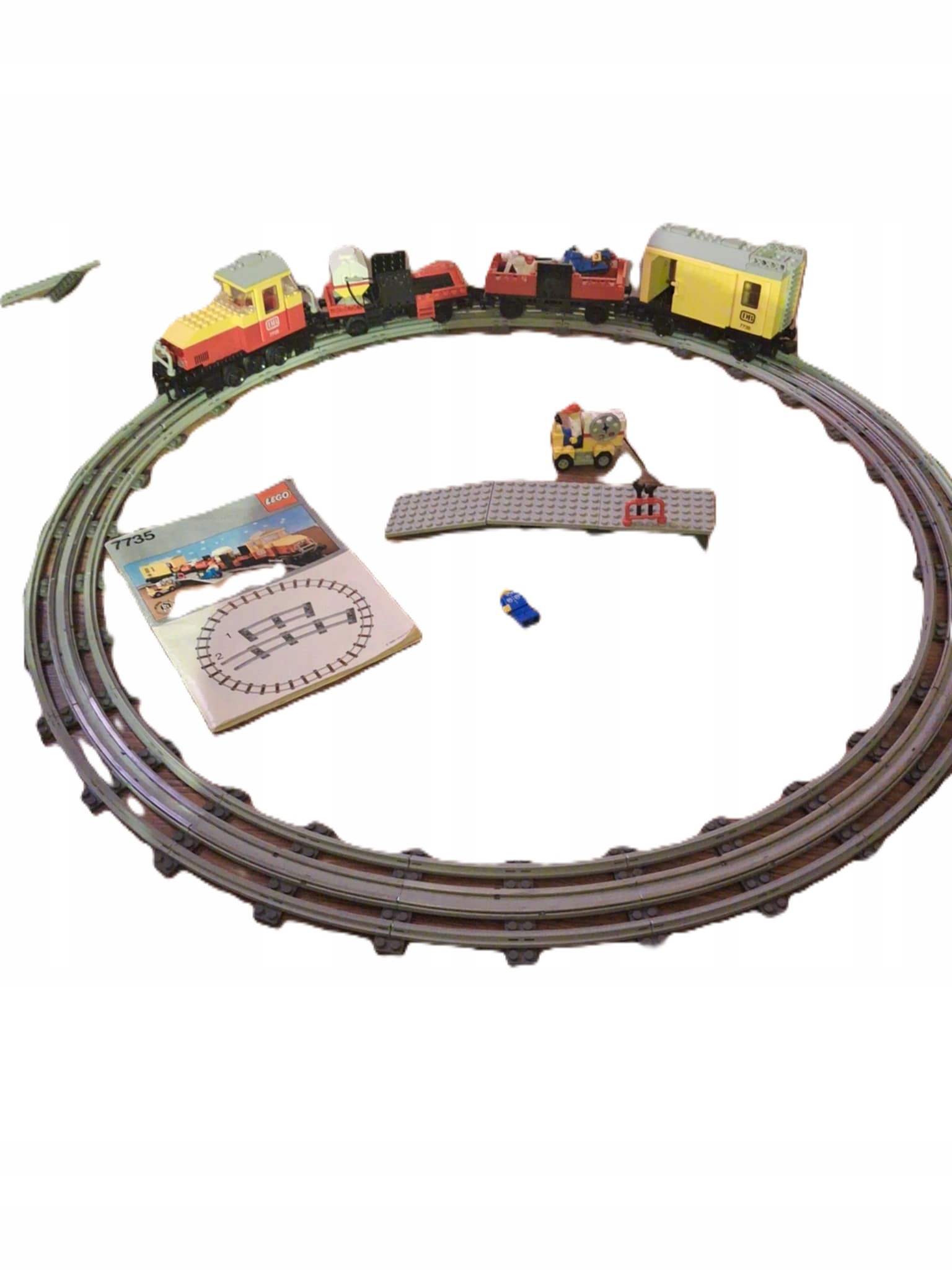 3A. Lego 7735 pociąg 12V lokomotywa i wagony train pociąg 12V. 1 fe8fe95a2182a6802717adbc03fdadd4