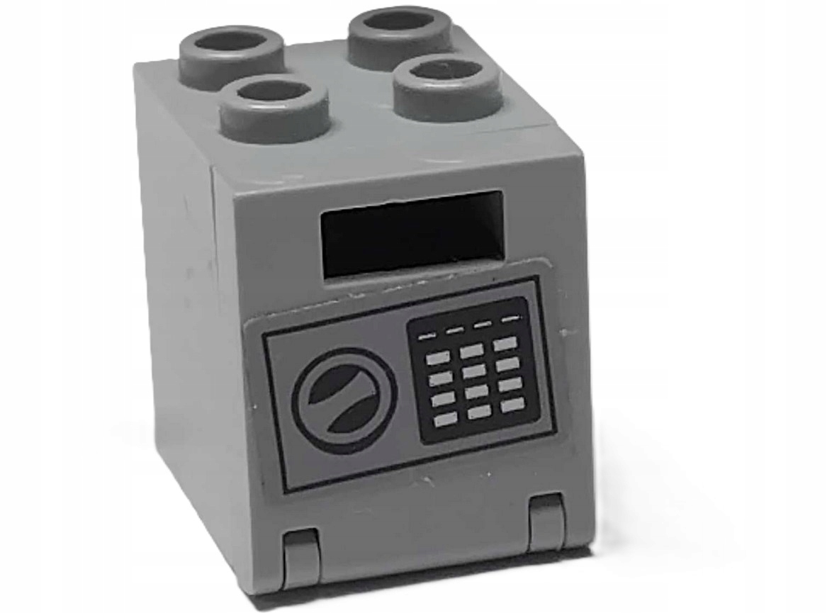 133A7 LEGO 4345 4346 skrzynia szafka kontener szary jasny new sejf naklejka 1 09b39abb6cff1719f81707d081f6d8d0