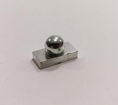 051A3. Lego 70942 1x2 kula - Srebrna/Chrome Silver - 1 sztuka 1 984f4c4d2eaa4554db16f2ee1a853315