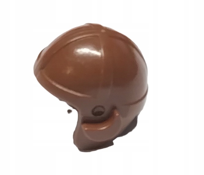 093o1. LEGO Czapka kask sportowy kask hełm czapka pilota 30171 brązowa 1 0036be3f5ecda376307b3d50b5a77f85