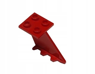 056F2. LEGO space 3479 statecznik 4x2x2 czerwony 1 b69de5d14a23ab94c44d3e8c849045bd