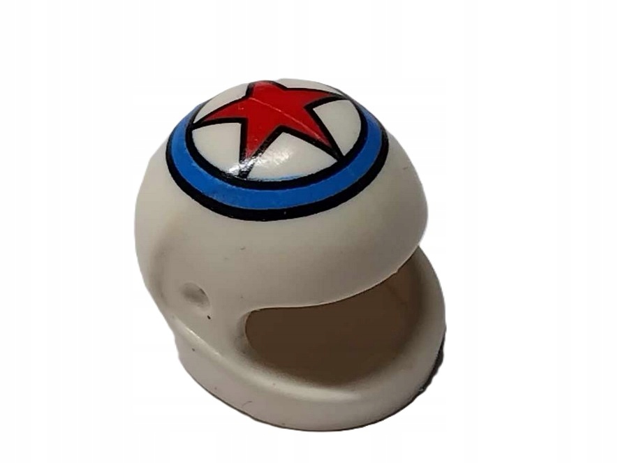 153G29. Lego kask motocyklowy 2446 nadruk 1 szt 1 3eec61b1c854ddaa8a4eb844fedc48fd