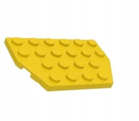 109B4a. LEGO płyta konstrukcyjna 32059 żółta 1 6f33c155bb860484abb5b8e23e26ca91