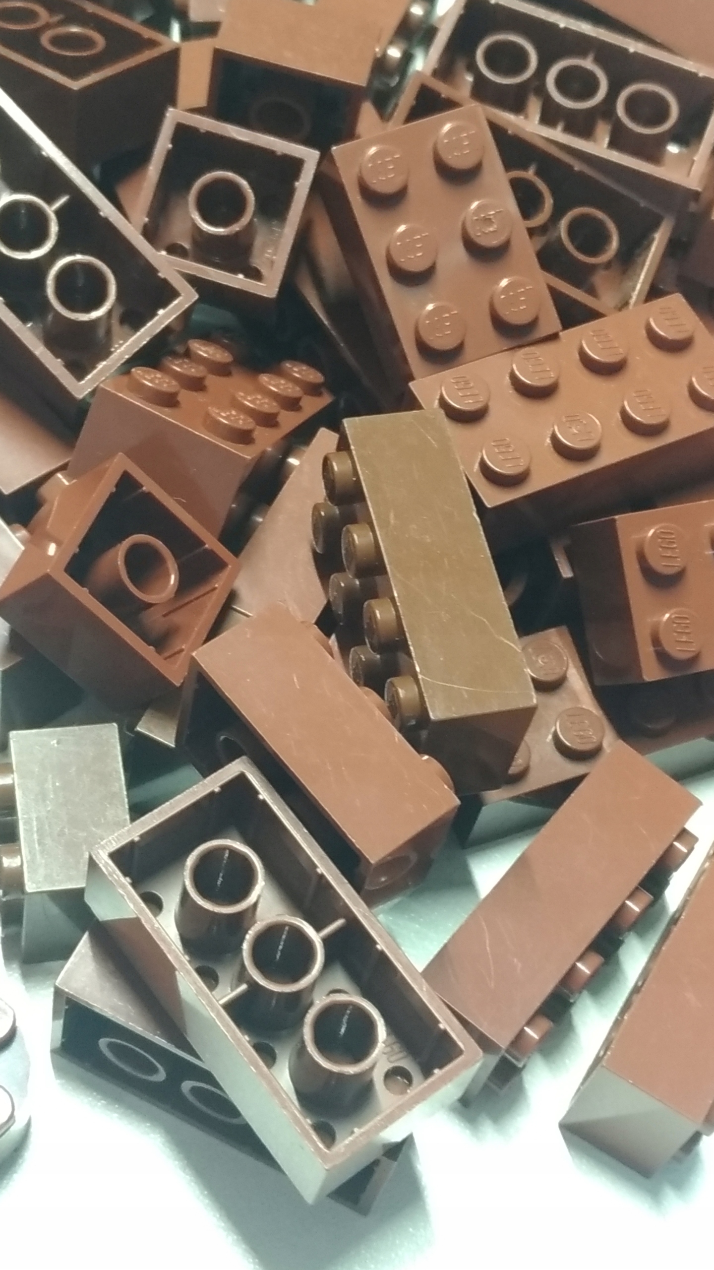 099c. Lego brązowe brąż new i old briksy 2x2 2x4 2x6 2x8 0,05kg 50g mix 2 49c100209965bbcdc774dcb7d9f737fc