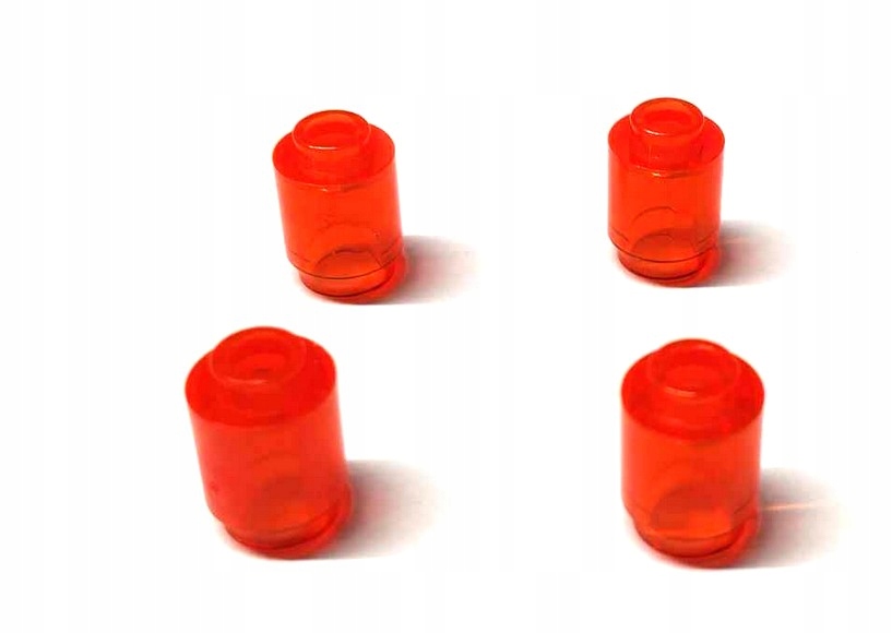 275M7. Lego space wałek walec 30068 Trans Neon Orange 4 szt 3062 1 5e57a0794abe044d992e7b58fc9a15f8