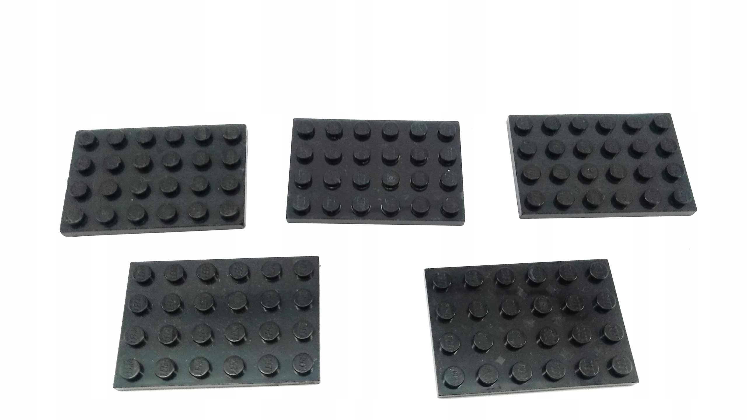 143a. LEGO Friends płyta 4x6 3032 - 5szt czarna 1 0d966501d1f0973d65f6491c67fb1da5