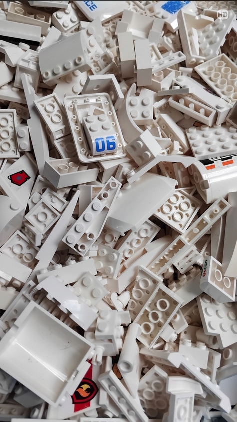 BIAŁE BUDOWLANE klocki Lego MIX 100g 2 ba96d02a5a8597b6d299bc31cd84fabc