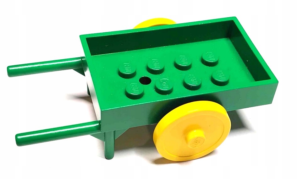 138z1. Lego Fabuland taczka fabad6c01 zielona 1 2f15a6fe746051ac93625876893bc37f