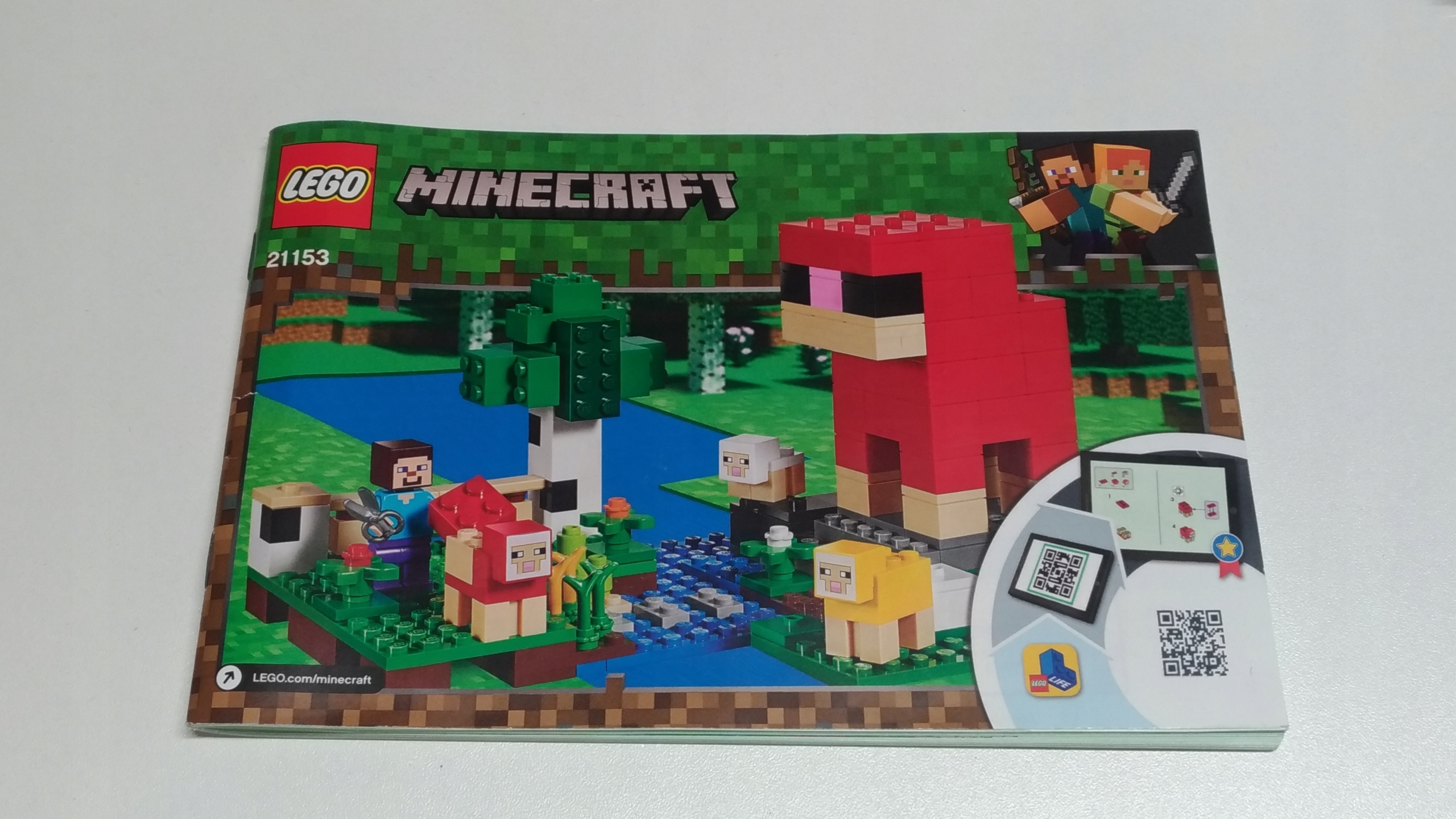 67L. Lego Minecraft Farma Hodowla owiec 21153 10 4bb99453987f12cec5797c443e9ae73c