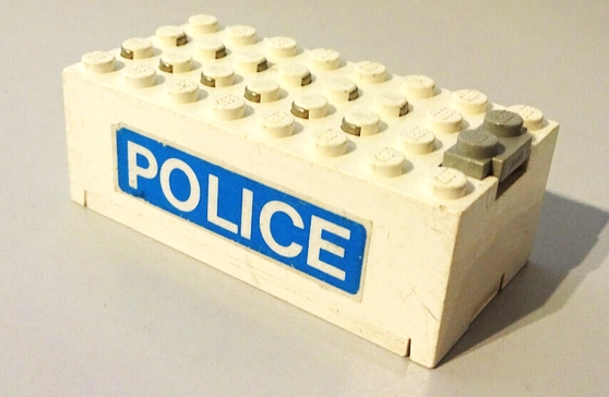 063G4. LEGO elektryka 4760c pojemnik na baterie battery 9V biały 1 17dab430186b576a8de5390466a5b182