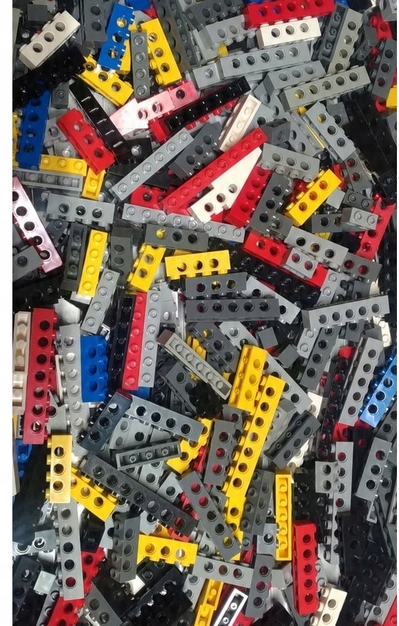 014E. Lego technic belki 1x1 1x2 1x4 1x6 1x8 100g 1 a24064540dc78a0793fd9b143b3ce7c9