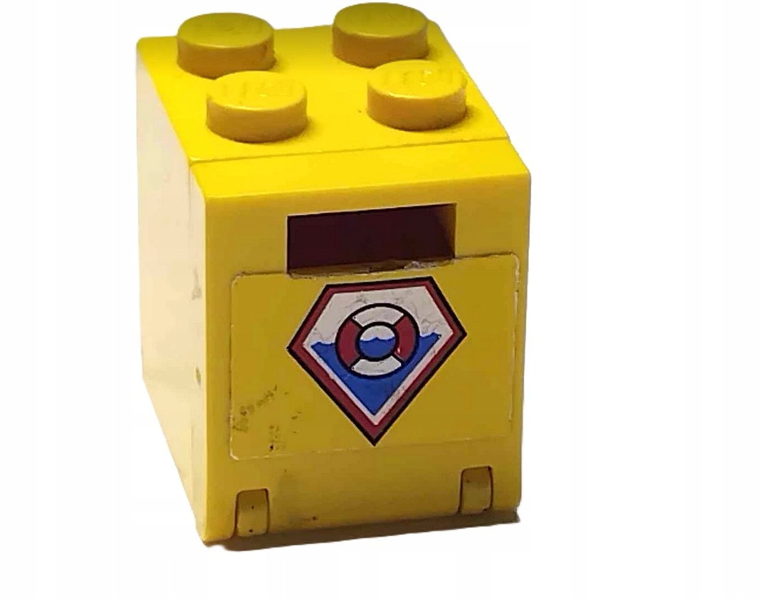 133C3. LEGO 4345 4346 skrzynia szafka kontener sejf żółta 1 e0f08961f6685cfaafa4d2027a12a7d0