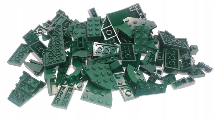 234. LEGO zielone ciemne green Mix 0,087kg 87g 3 1eb7212f024bb5a98384b3b4ece9f409