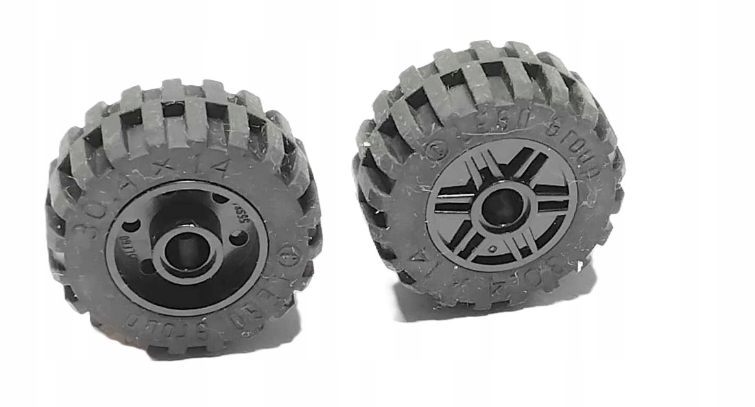 F A12 Lego Technic Koło (opona + felga) 30.4x14 55981 - czarne 2szt 1 e9ec62b43965e621ee6da6eeb0998dfd