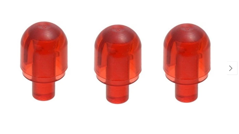 178A1. LEGO policja straż - kogut lampa ostrzegawcza 58176 4497943 klosz 1 0e7049ac8396be34d82702459df041d7