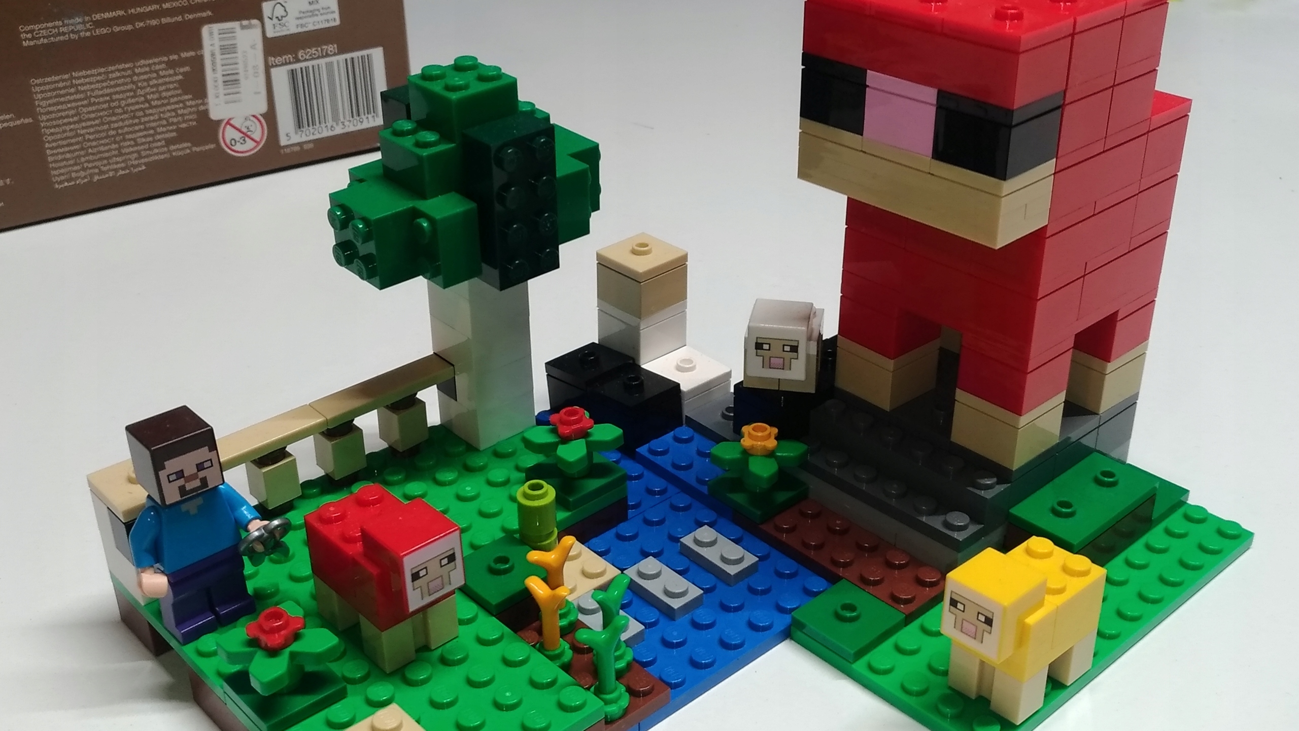 67L. Lego Minecraft Farma Hodowla owiec 21153 5 14a9fedc544723f2c606e4e601c31b52
