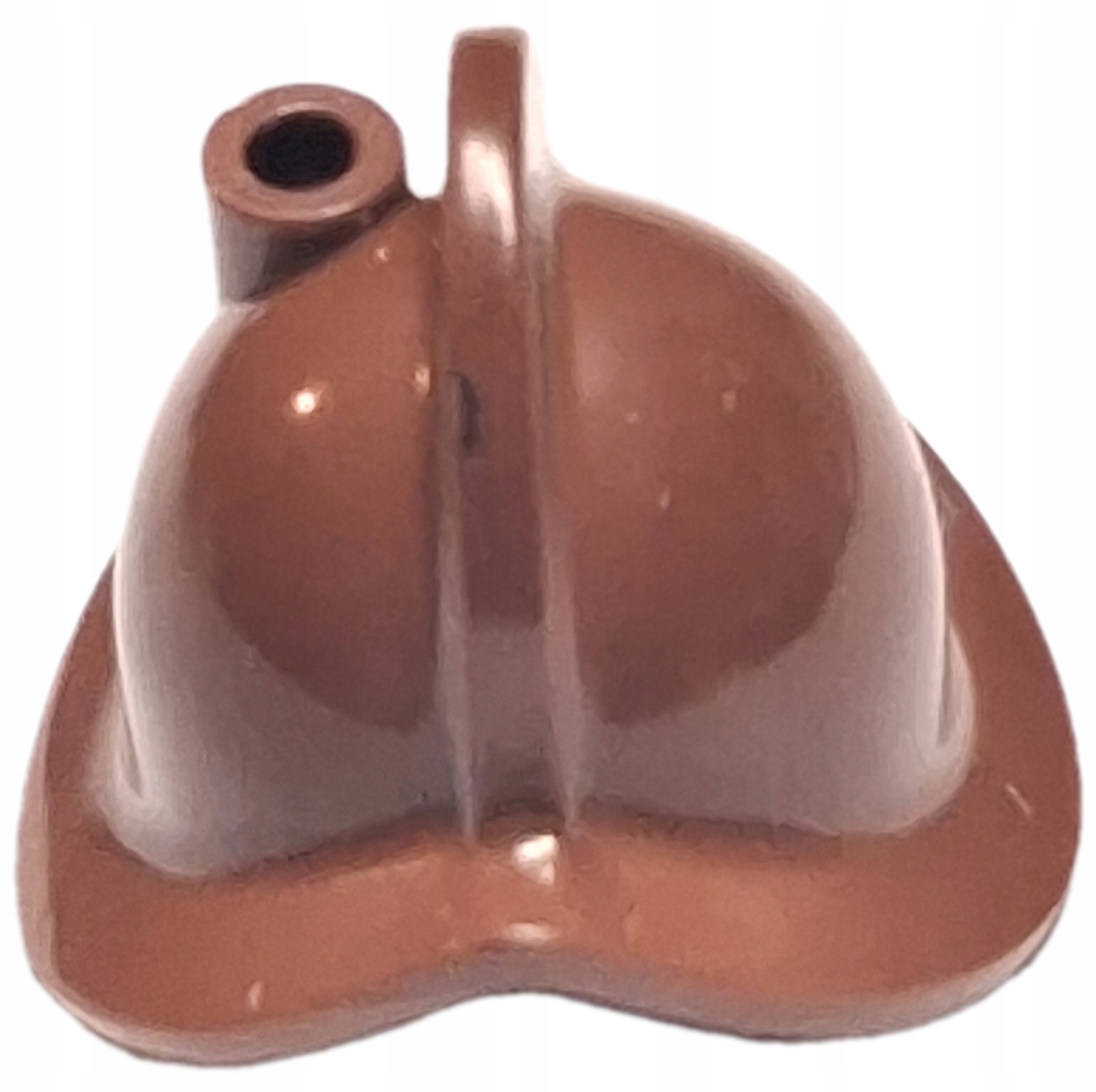 P16b. Lego hełm kask 30048 brązowy 1 f2f0ab1cc3850f32d441a64ce7231ecc