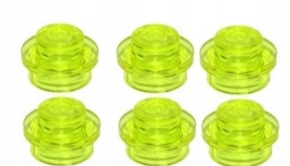 275i4. Lego space Blactron 1x1 4073 Trans Neon Green 6 szt 1 e591ad9f24d45c902098904233140724