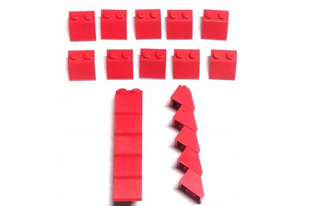 113a. lego dachówka 3039 - 20 sztuk czerwona 1 6ec9b12f684e0d726edbf6bd8a0df48a