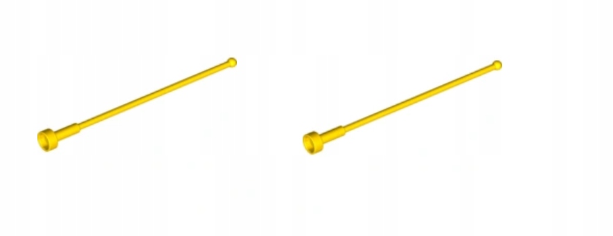 194B. Lego Antena 2569 żółta - 2szt 1 c8c0d13ee856ca9aada2389818359324