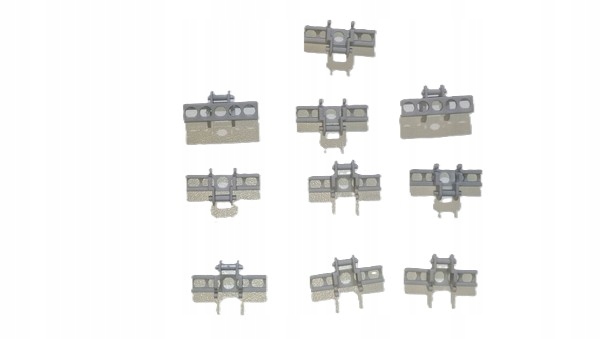 129b. Lego zestaw ogniwo 3873 szare 10szt 1 baaf0042454d512247f9dc7f774d9832