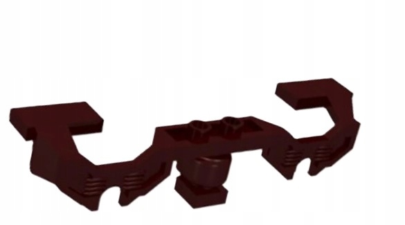 118n1 LEGO pociąg 2871 ciemno brązowy odbojnik nadkole 1 f3572b0223e7a346844ca802e9ecffd4