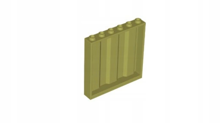 101m. LEGO 1x6x5 Panel 23405 zielony oliwka 1 23a86312a21665392aa5a4035b37da43